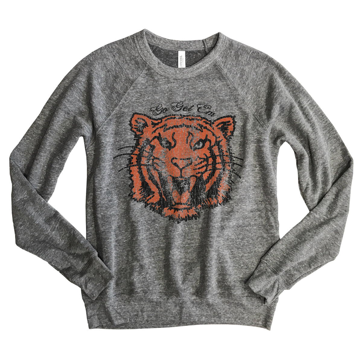 Vintage Tiger Sweatshirt Tiger Sweater Tiger Face Shirt 