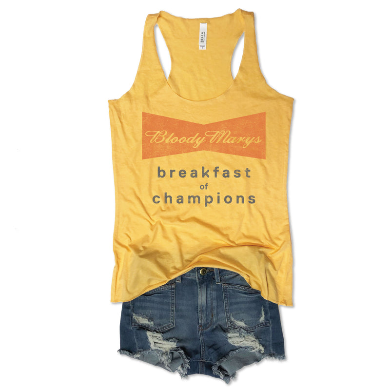 bloody marys breakfast of champions tank