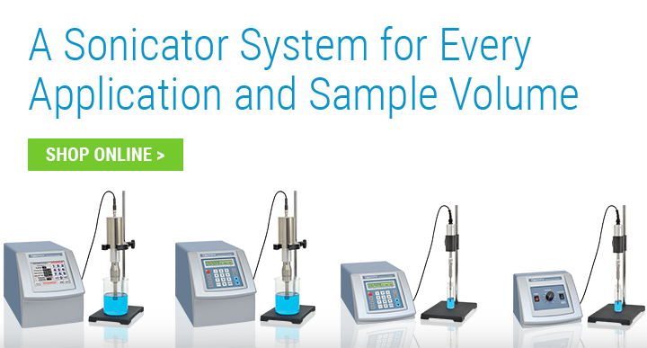 Sonicator Ultrasonic Homogenizers & Emulsifiers