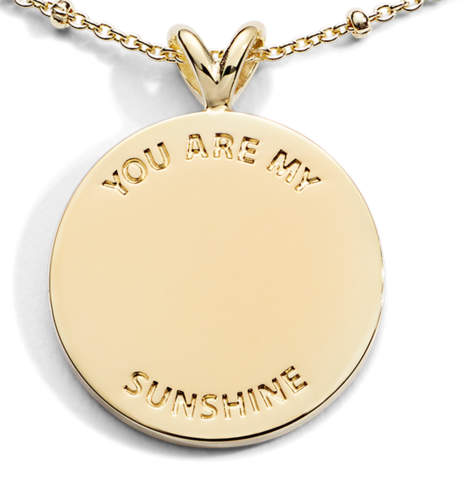 You Are My Sunshine Demi-Fine Necklace