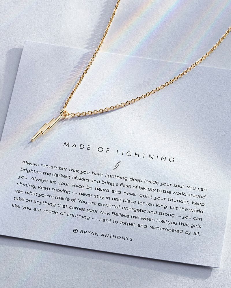 Made Of Lightning Necklace | Bryan Anthonys