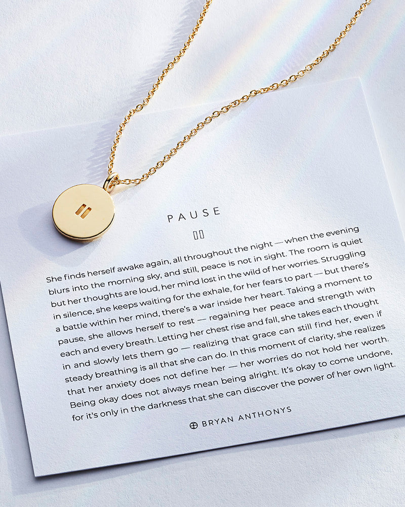 Pause Necklace | Bryan Anthonys