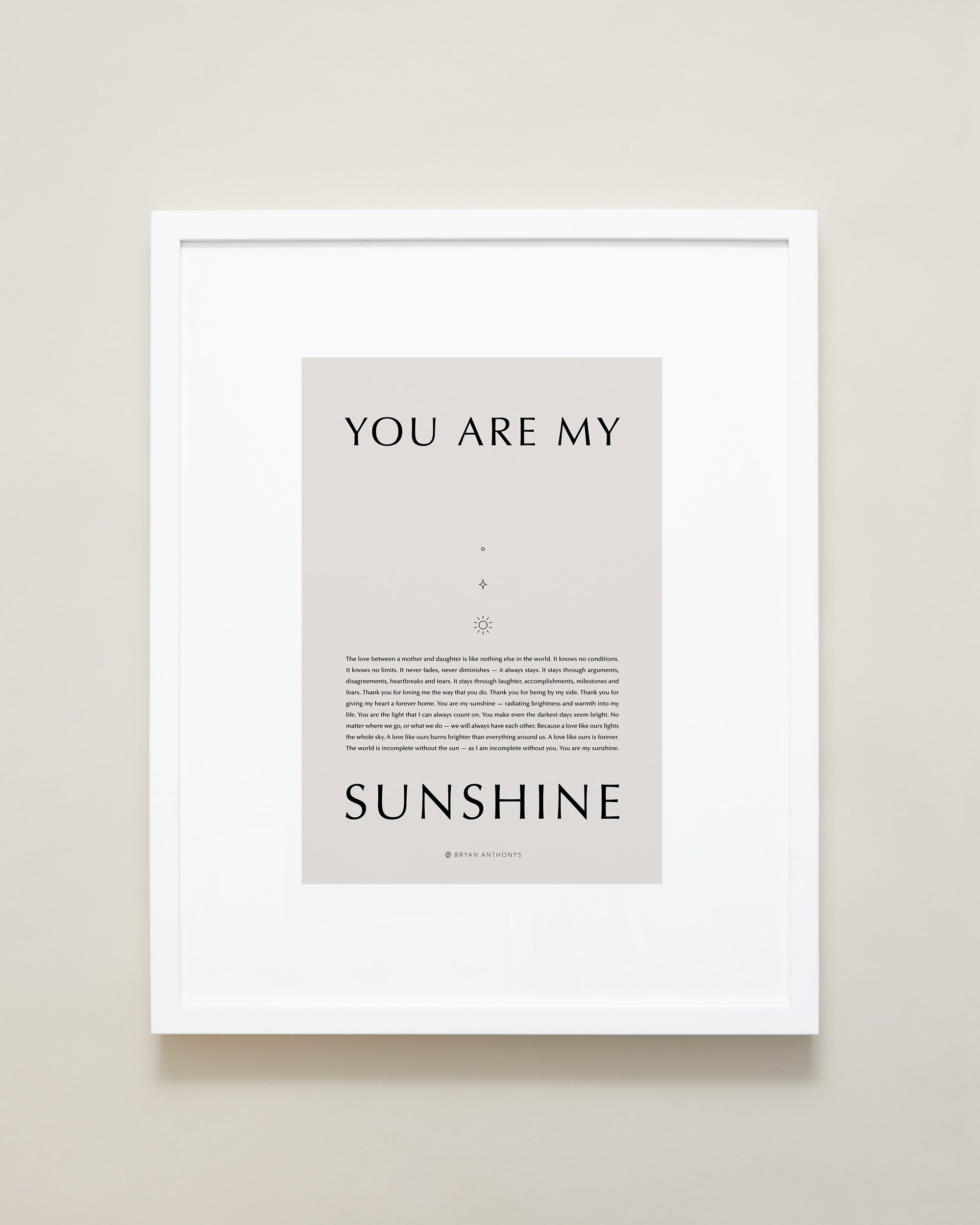You Are My Sunshine Photo Frame — Creative Crafty Mom