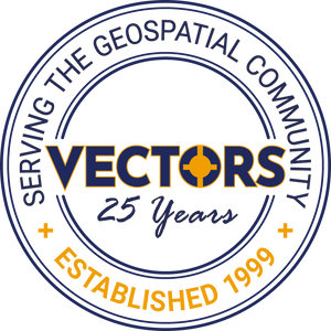 Vectors Celebrating 25 Years Logo