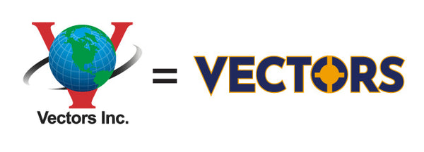 Vectors Inc old logo and new logo