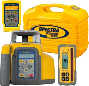 SPECTRA LL500-2 LASER LEVEL PACKAGE (tripod, receiver, rod & clamp) –  Janell Concrete and Masonry Equipment, Inc.