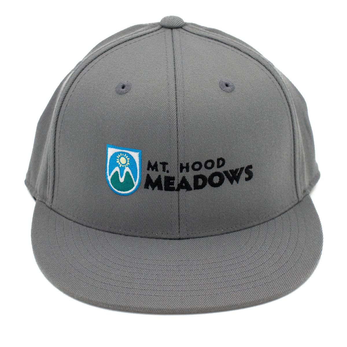 Flexfit Grey Logo Hat - Mt. Hood Meadows Gift Shop