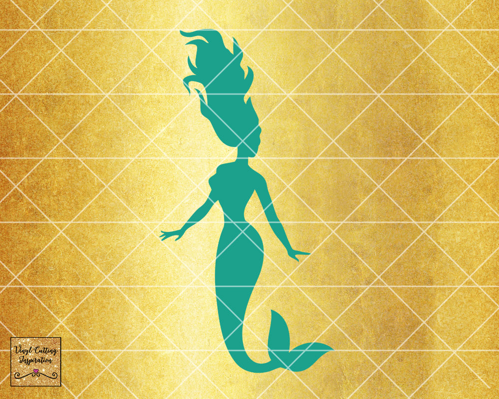 Download Magical Mermaid 6, Mermaid SVG, Mermaid Silhouette Svg, Mermaid Tail S - Vinyl Cutting Inspiration
