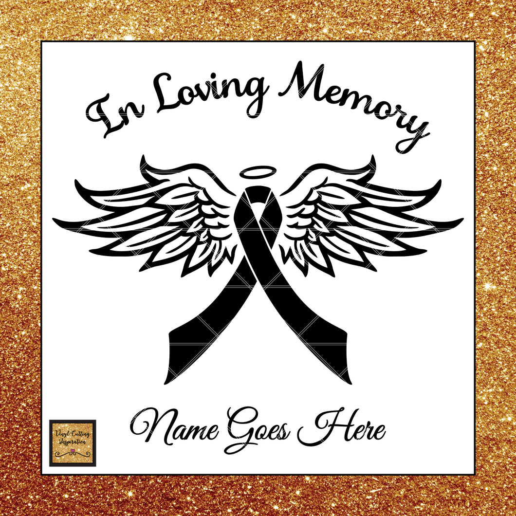 Free Free 183 Angel Wings Svg In Loving Memory Svg Free SVG PNG EPS DXF File