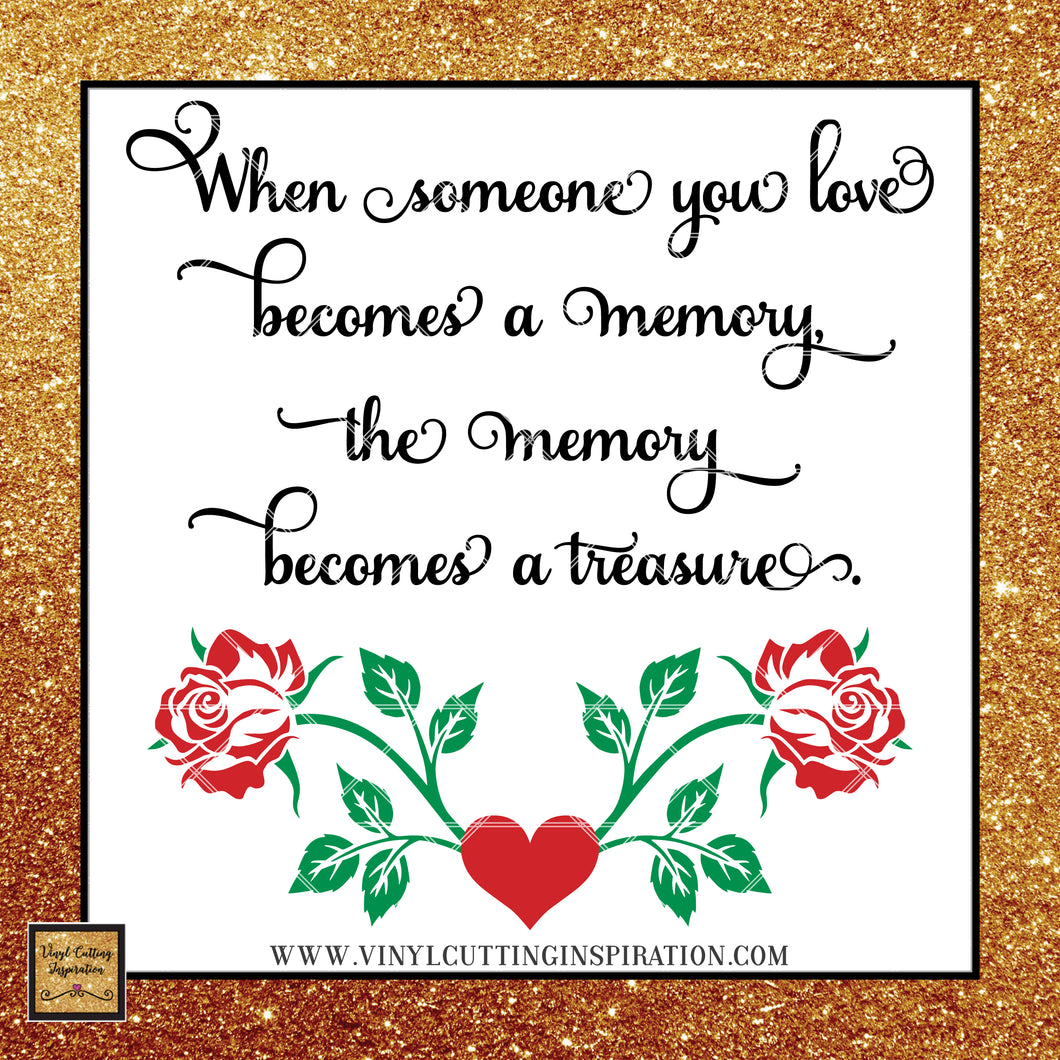 Download In Loving Memory Svg Memory Quote Cutting File Memorial Svg In Lov Vinyl Cutting Inspiration