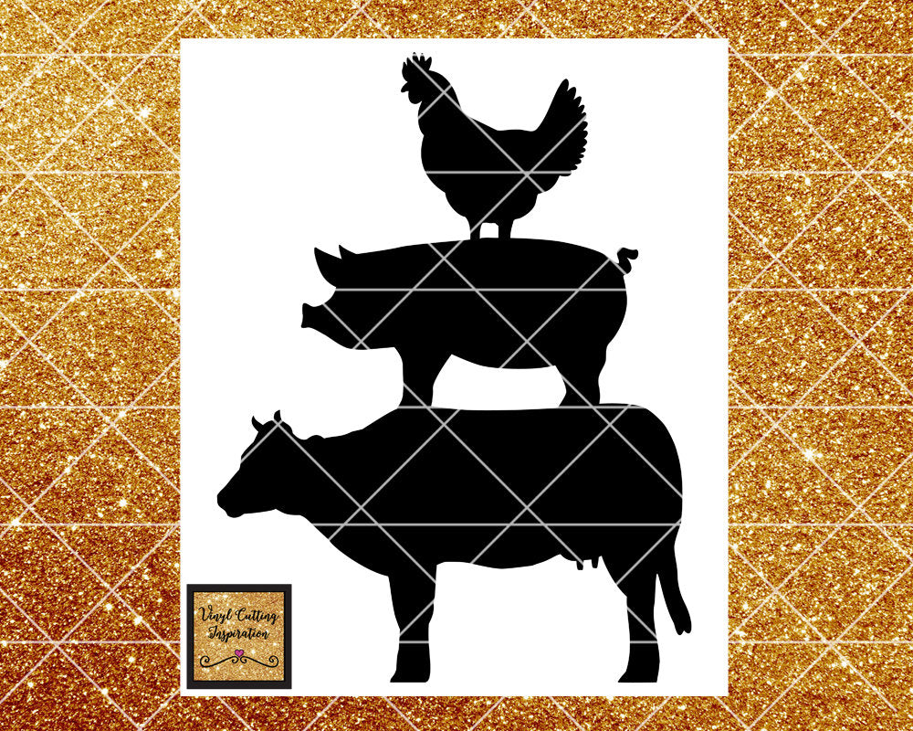 Download Pig Svg Cow Svg Chicken Svg Farm Svg Chicken Pig Cow Svg Farm Ani Vinyl Cutting Inspiration PSD Mockup Templates