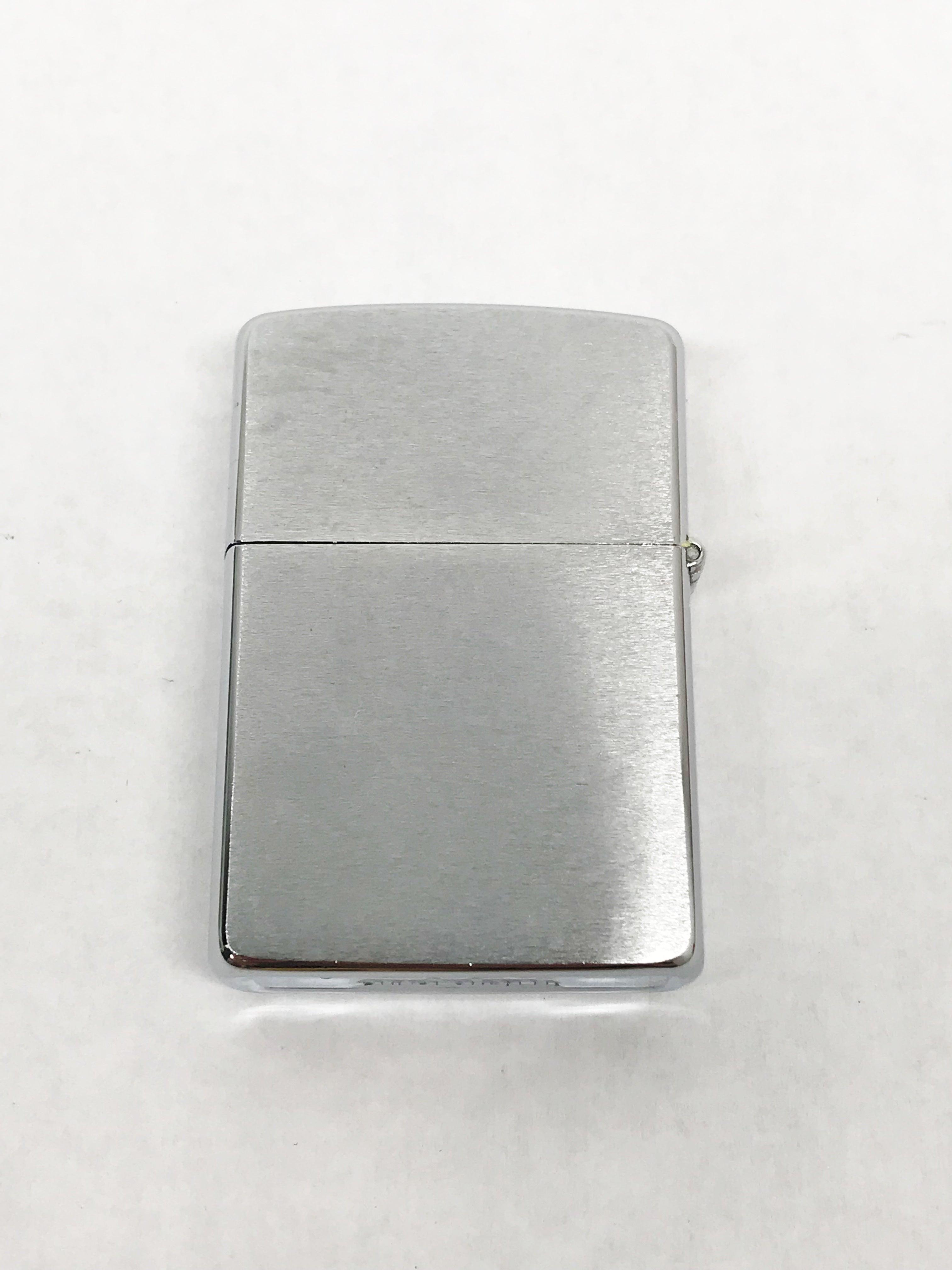 New 1990 VI Saudi Arabia Brushed Chrome Zippo Lighter | USA – Hers