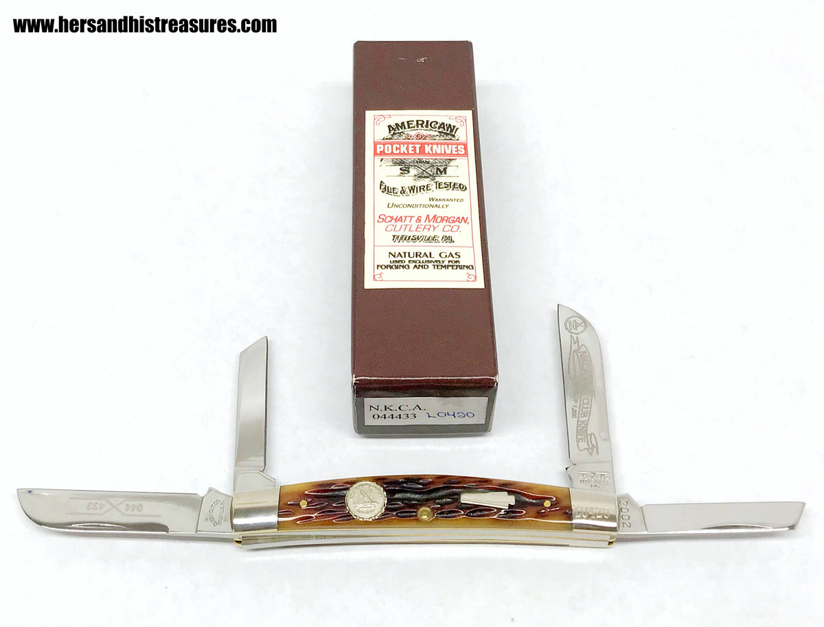 Boker Tree Brand Classic 240 Pocket Knife with Wood Handles