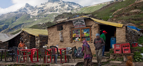 Dhaba in the mountains