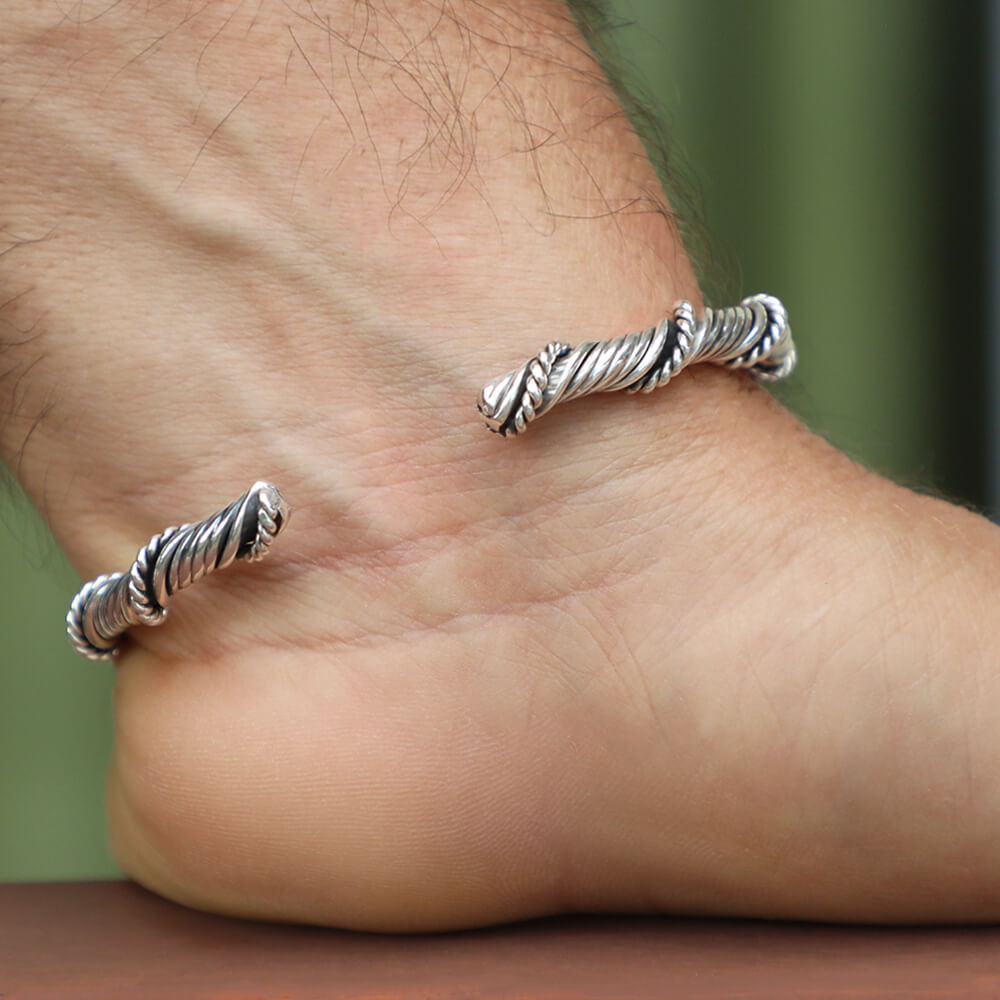 Viking Bracelets Solid 925 Sterling Silver Men's Cuff VY Jewelry