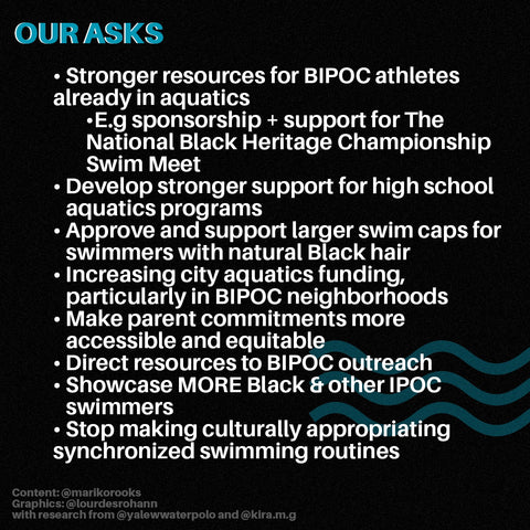 Our Asks Swimming Diving Water Polo