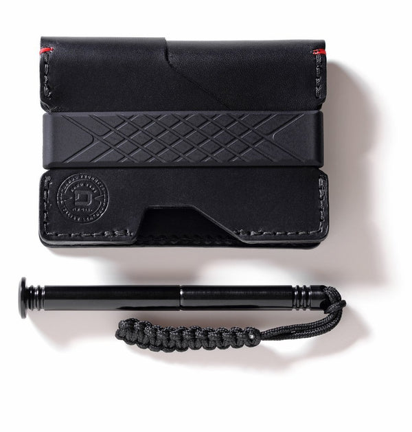 Dango P01 PIONEER Wallet (Made in USA)- PEN & Notebook, RFID Block - CaseMotions