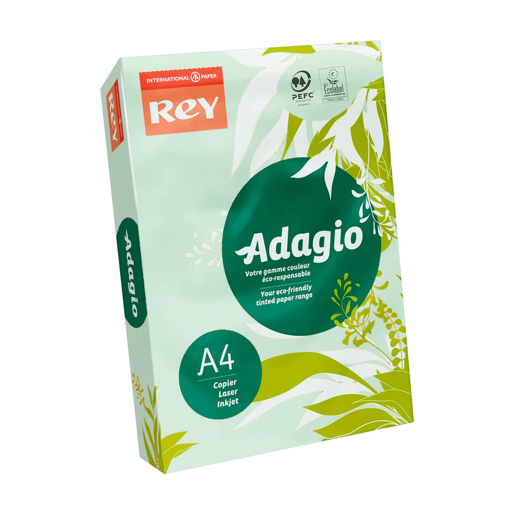 Papel Adagio de color DIN-A4 - 80 g - 500 hojas. Color Verde (Pastel) – El  Gurú del Papel