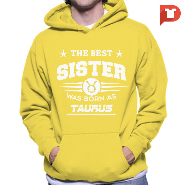 sisters hoodie yellow