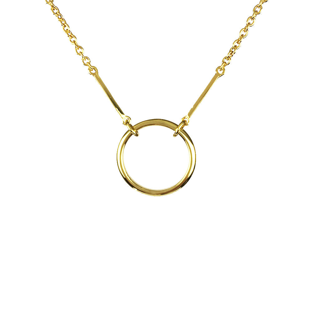 Kismet Single Ring Necklace | www.sparklingjewellery.com