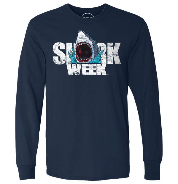 Great White Shark Week Logo Discovery Store