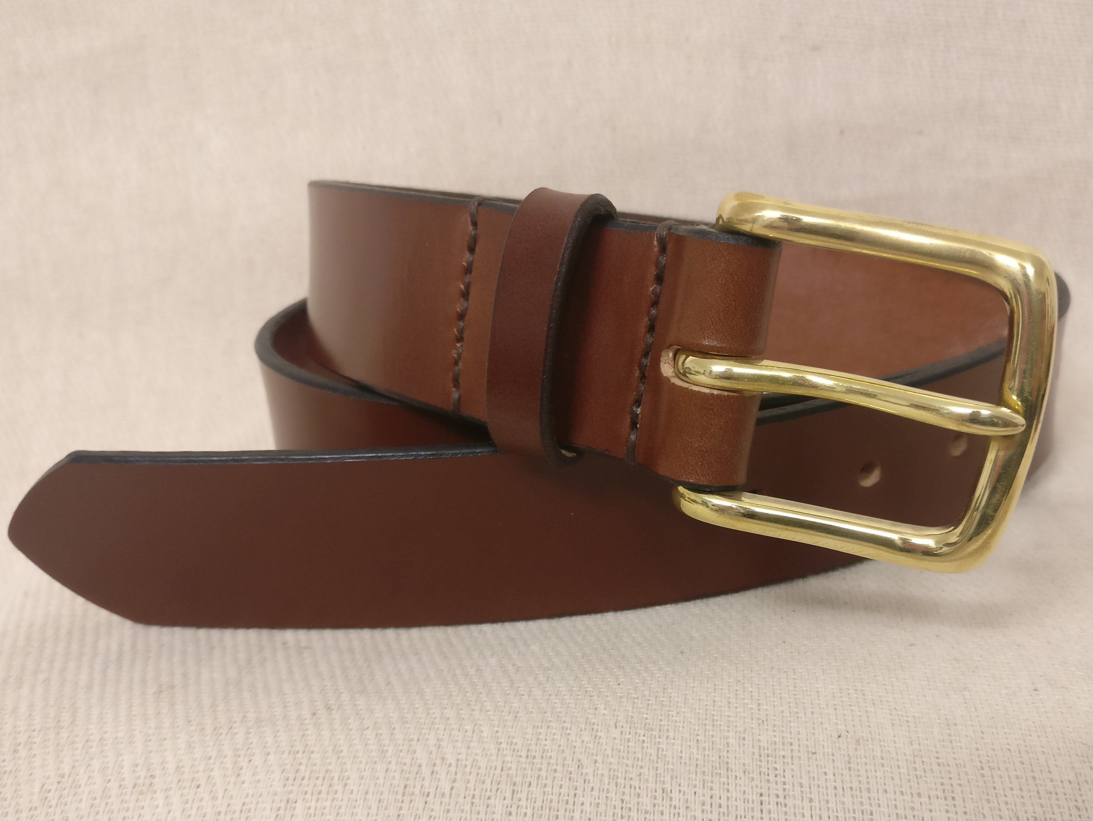 bridle leather belt