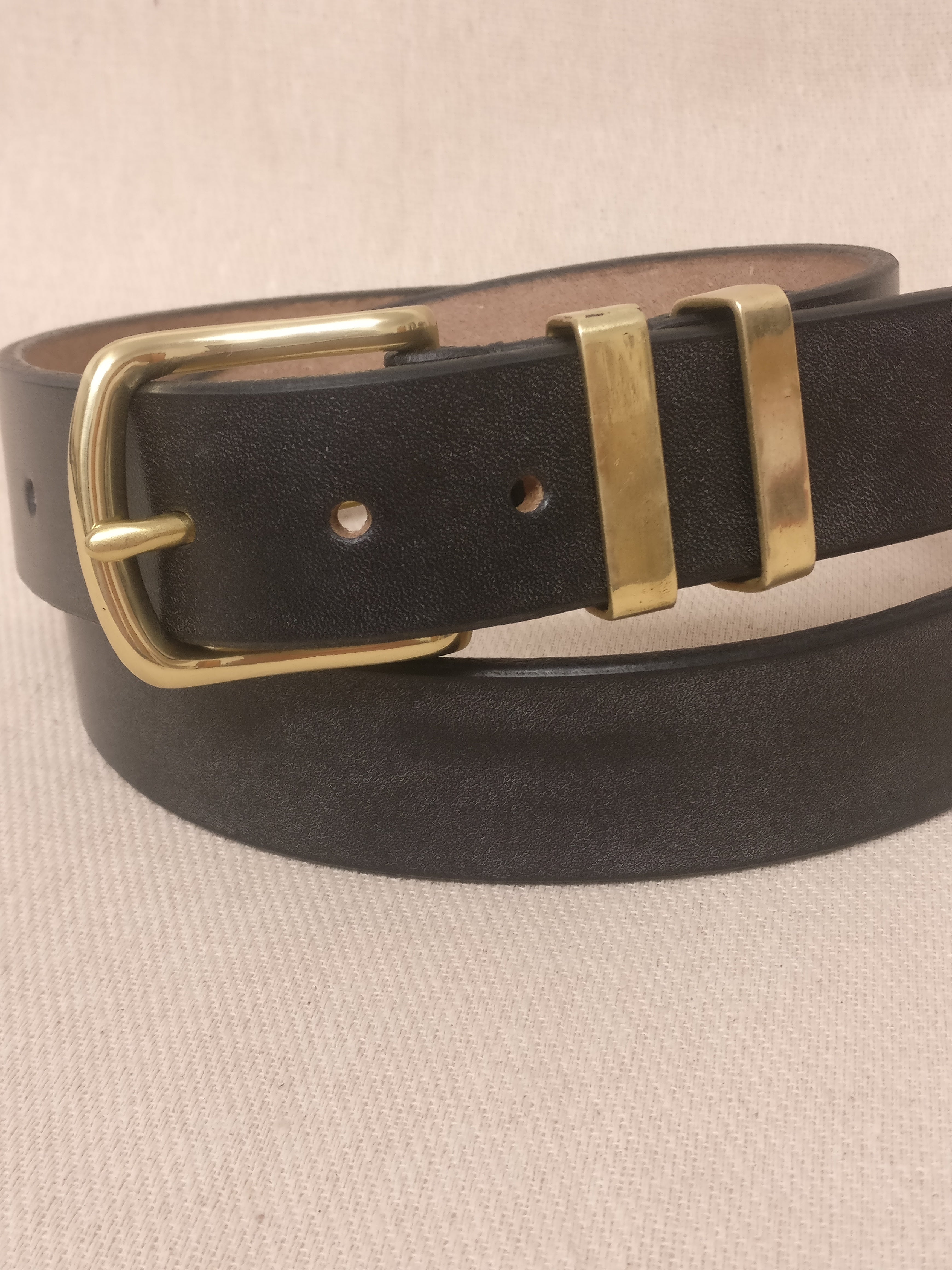 bridle leather belt