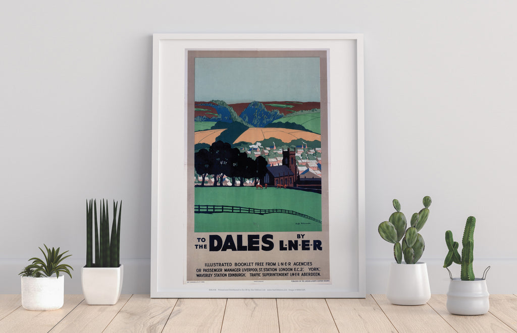 To The Dales By Lner - 11X14inch Premium Art Print