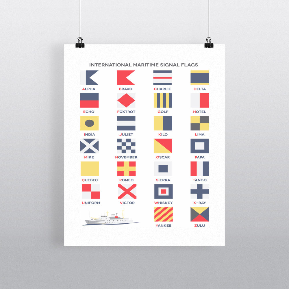 The International Maritime Signal Flags Star Editions