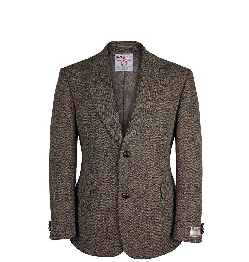 Brown Harris Tweed Jacket | Scottish Shop – MacLeods Scottish Shop