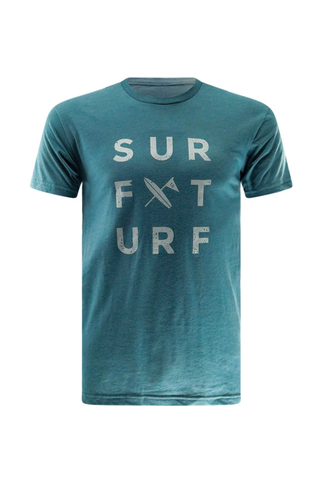 Surf Turf Tee-Indigo – Surf & Turf Golf