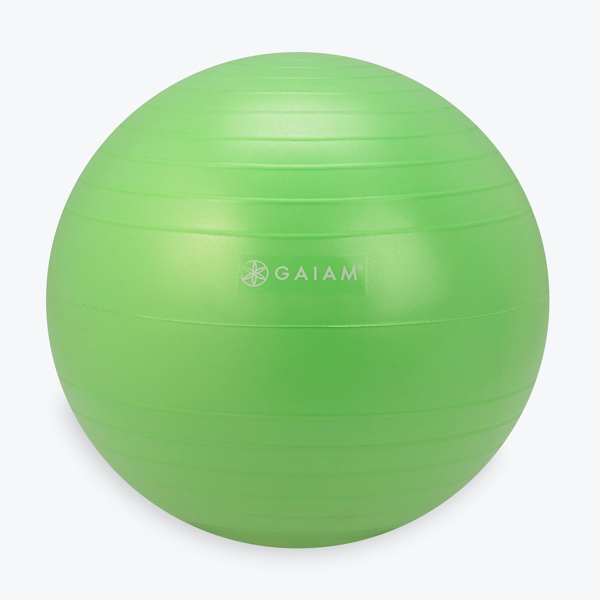 green yoga ball