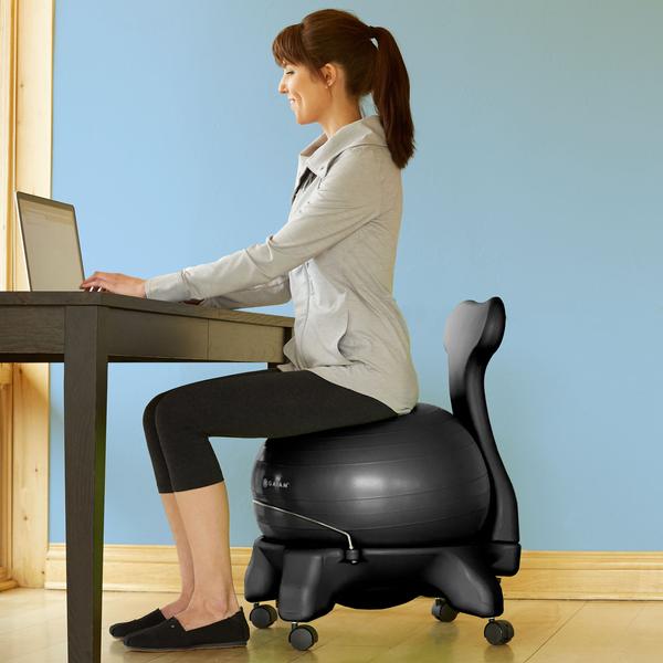 exercise ball ergonomic chair