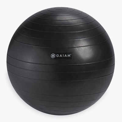 gaiam 65cm textured balance ball kit