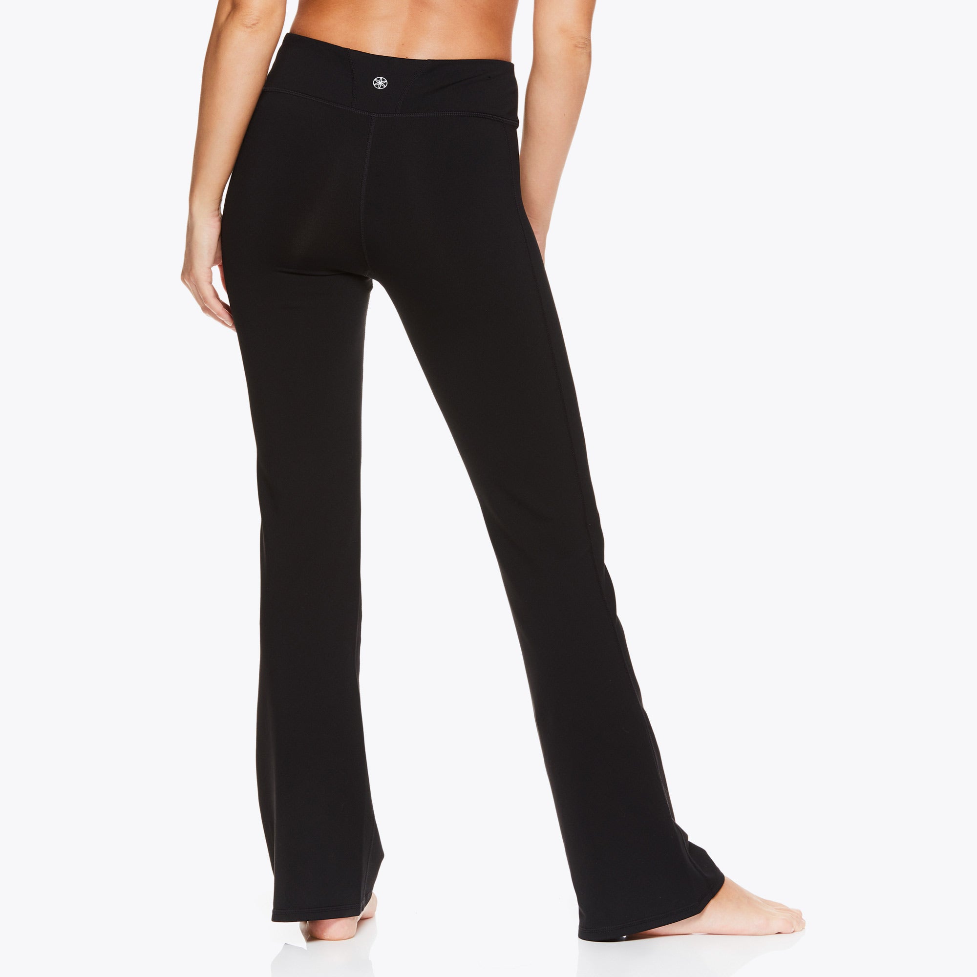 yoga bootcut pants with back pockets