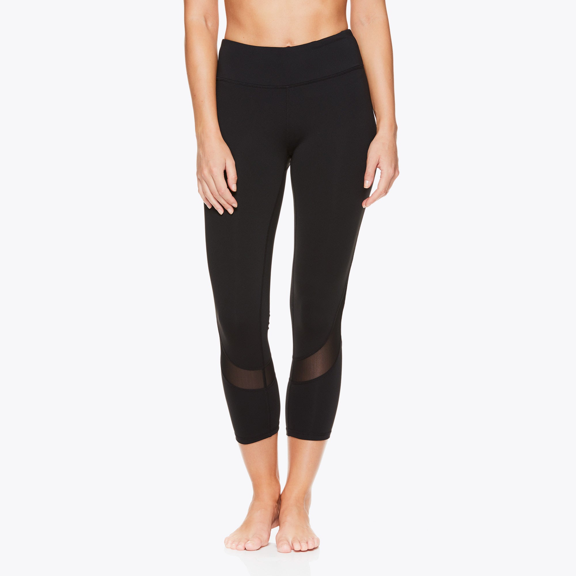 Women's Gaiam Om Panel Stirrup Barre Yoga Leggings