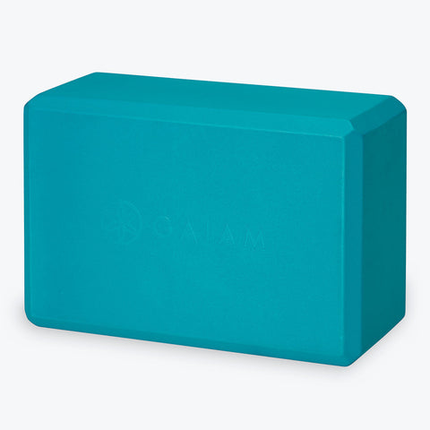 Vivid Blue Yoga Essentials Block