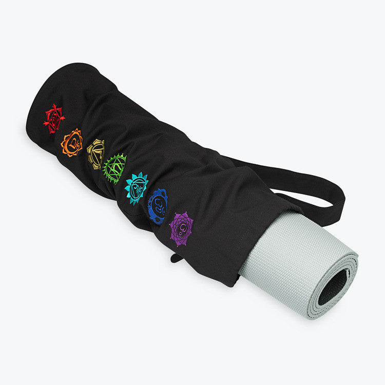 Gaiam Yoga Mat Bag – Full Zip Cargo Yoga Mat Carrier Bag – Adjustable  Strap, Front & Back Pockets (25”L x 6” Diameter)