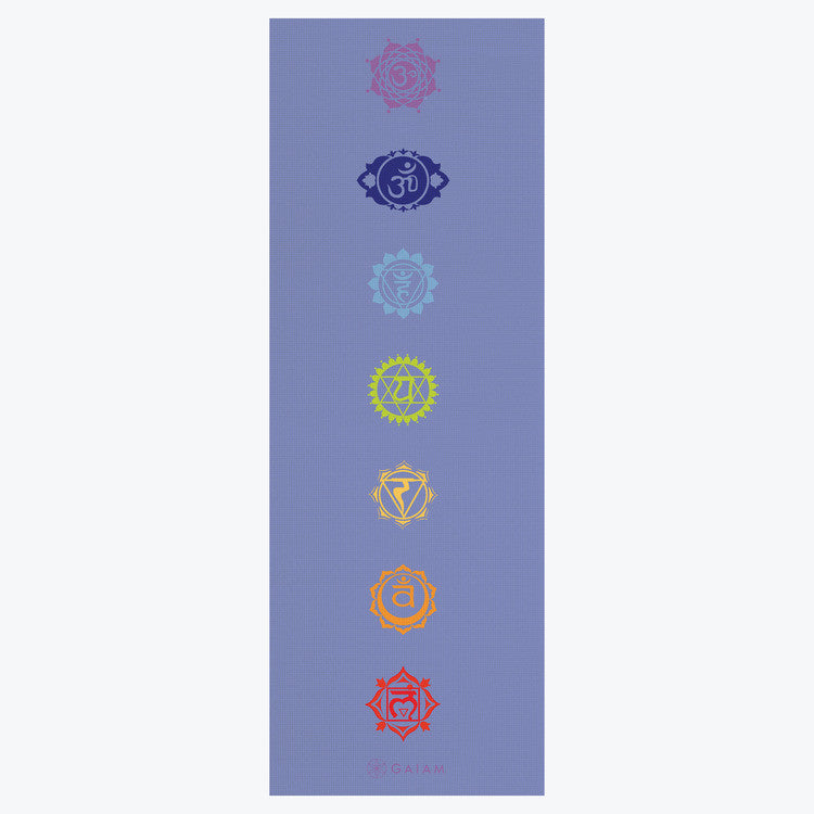 gaiam chakra yoga mat