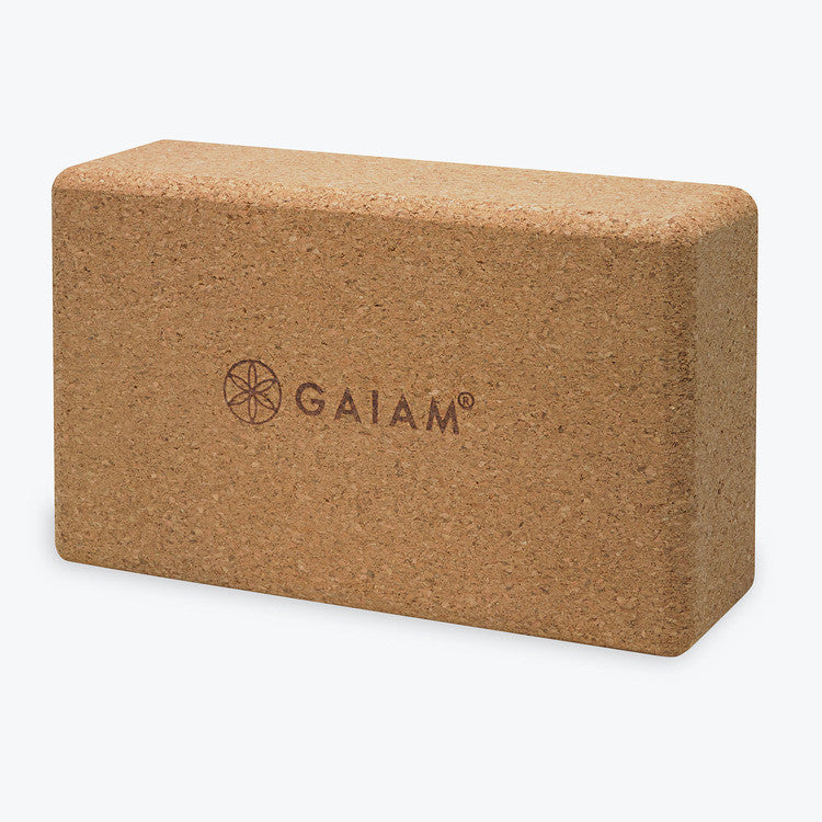 Gaiam Cork Yoga Brick