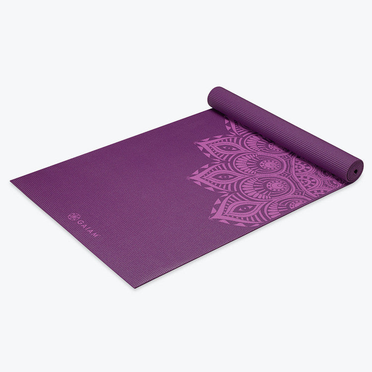 purple yoga mat