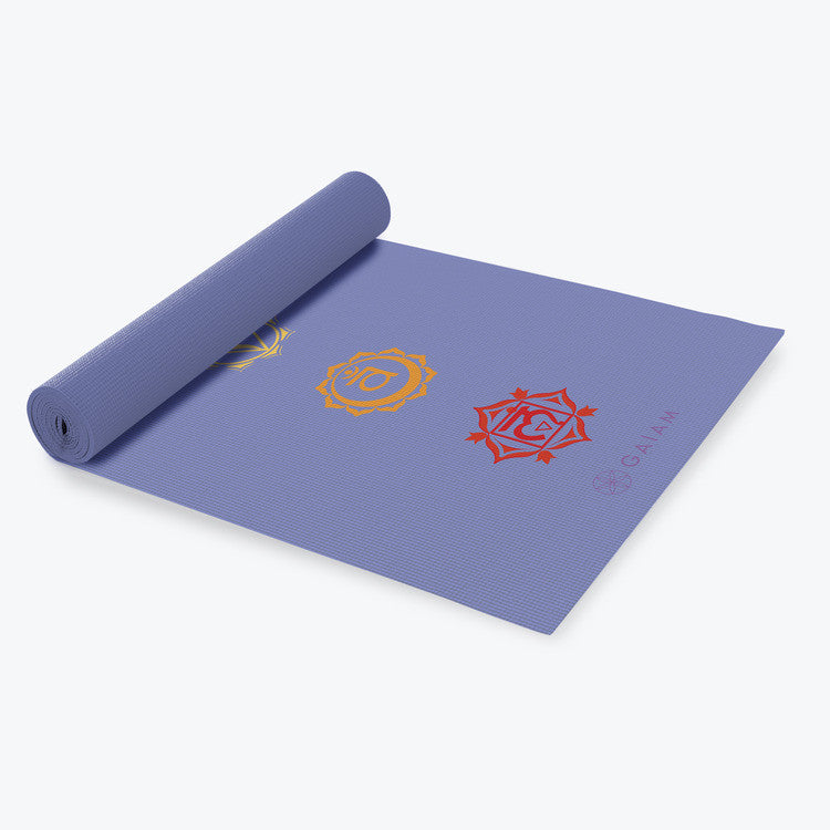 gaiam chakra yoga mat