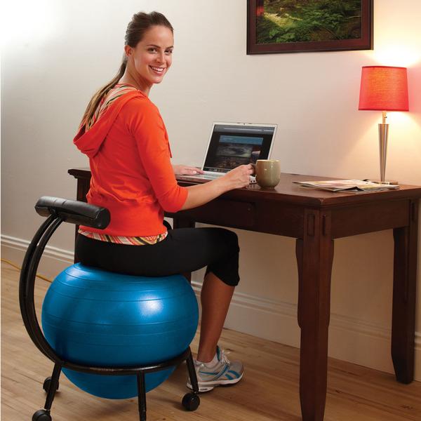 Custom Fit Balance Ball Chair Gaiam