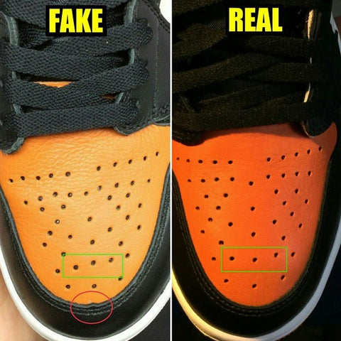 how to tell air jordan 1s are fake