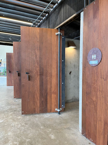 Ipe Doors with Oil Finish at Citywalk Birmingham Designed by David Baker Architects