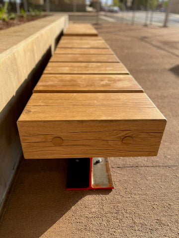 Signature Benches at CityWalk Birmingham by Barge Design