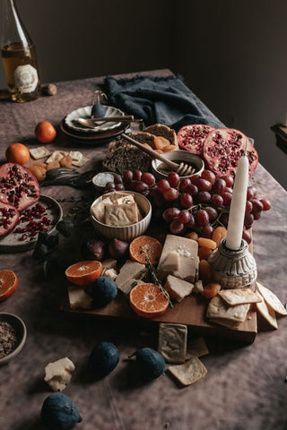 Live Edge Charcuterie Board by Alabama Sawyer for Thanksgiving