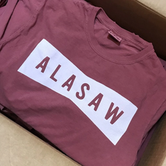 ALASAW Logo Shirt in Red