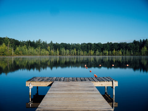 summer at the lake