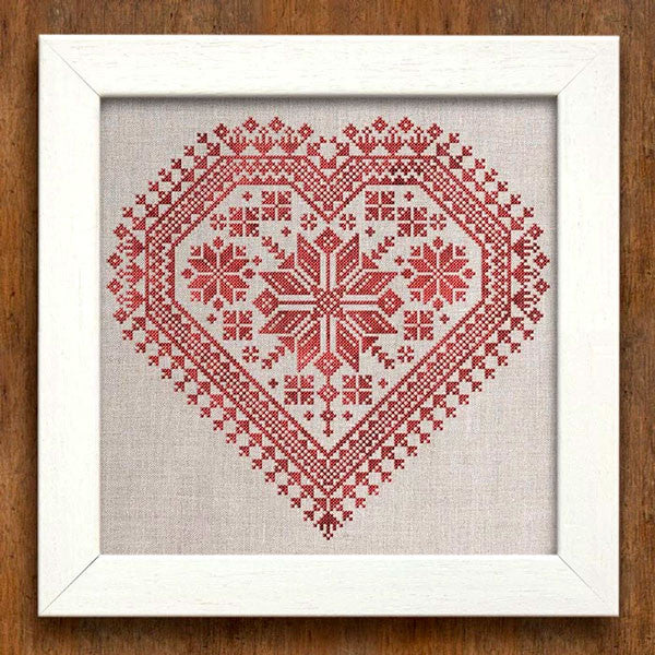 9 Hearts To Cross Stitch For Valentine S Day Red Gate Stitchery